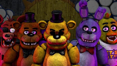 Fnaf Gang Fnaf Five Nights At Freddys Fnaf 1 Images And Photos Finder