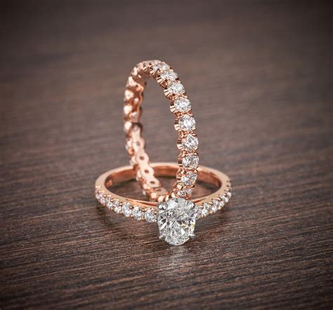 Accent stones:natural diamonds carat weight: 10 Reasons for Choosing a Rose Gold Engagement Ring ...
