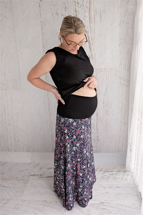 Floral Maxi Maternity Skirt Nz The Most Comfortable Skirt Flourish Maternity