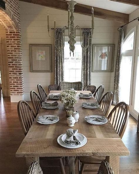 Bring Rustic Charm To Your Home With These Farmhouse Dining Room Set Ideas