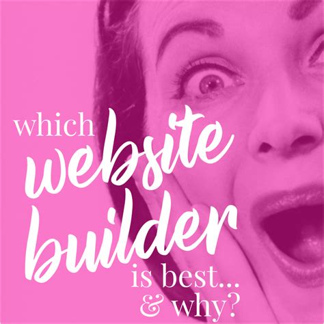 Which Website Builder Is Best And Why Sistas In Success