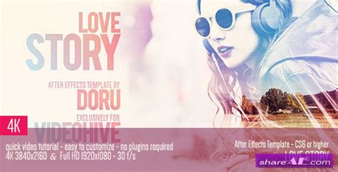Videohive Love Story Free After Effects Templates After Effects