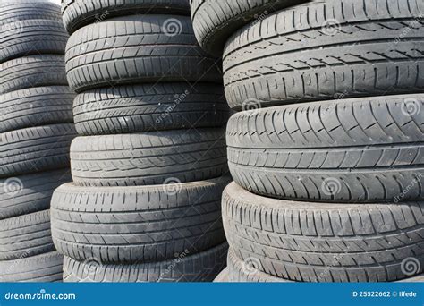 Old Tyres Stock Photo Image Of Dump Industry Discarded 25522662
