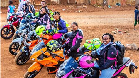 Born To Be Wild Kenyas Female Biker Gang Bbc News