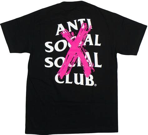 Anti Social Social Club Cancelled T Shirt Black