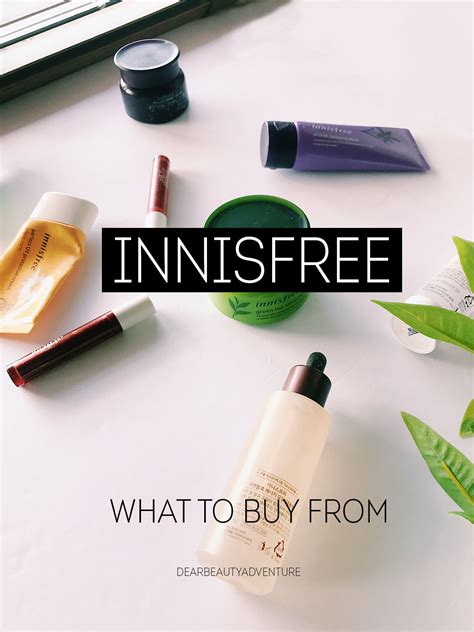 What to buy from Innisfree and What I Recommend - Dear Beauty Adventure