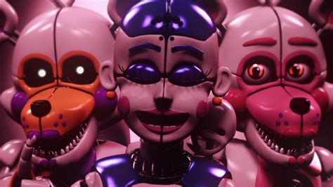 Five Creepy Looking Cartoon Heads With Big Eyes And Nose Piercings All