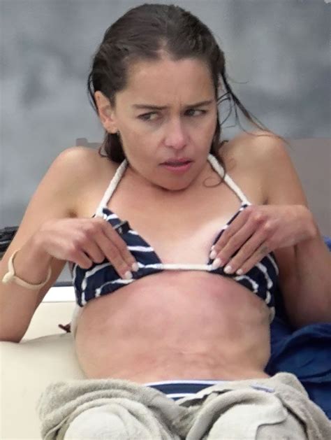 Emilia Clarke Sick In Candid Bikini Pics My XXX Hot Girl