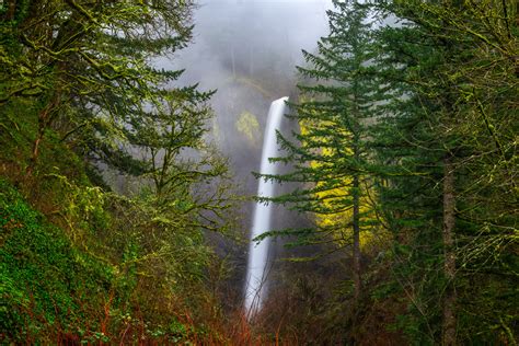 Latourell Falls Columbia Gorge Oregon Joseph C Filer