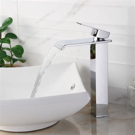 If you are looking for bathroom faucets waterfall you've come to the right place. Elite Single Handle Bathroom Waterfall Faucet & Reviews ...