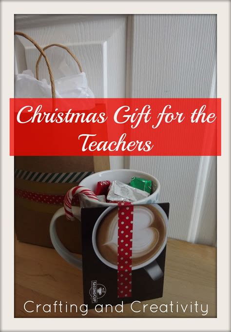 Christmas gifts for teachers are a great way to thank educators for all they do. Crafting and Creativity: Christmas Gift for the Teachers