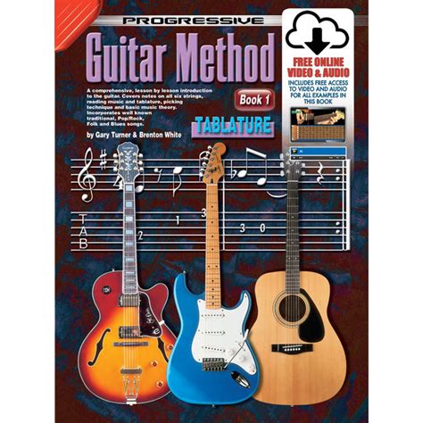 Progressive Progressive Guitar Method Book Tablature Book Online