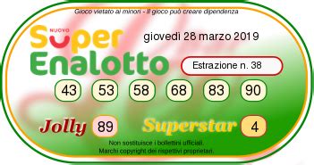 Il superenalotto anche nelle estrazioni di oggi ci regala prima di lotto e 10elotto i suoi numeri vincenti. Estrazioni Lotto, SuperEnalotto e 10eLotto: i numeri ...