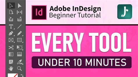 Adobe Indesign Tools Explained A Step By Step Guide