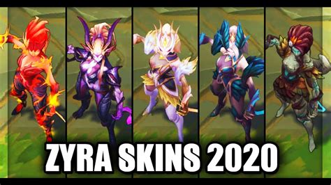 All Zyra Skins Spotlight 2020 League Of Legends Game Mới Đây
