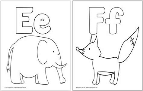 Featuring the entire alphabet, the set features an animal for each letter. Free Printable Alphabet Coloring Pages - Easy Peasy and Fun