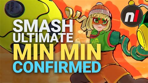 Super Smash Bros Ultimate Min Min Confirmed Youtube