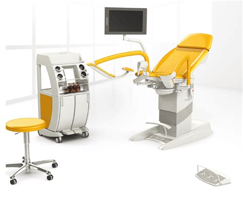 Gracie Hd With Integrated Hd Colposcope Examination Couch Sonologic