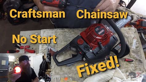 Craftsman Chainsaw No Start Fixed Youtube