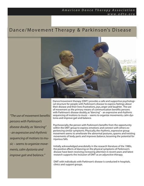 Dancemovement Therapy And Parkinson