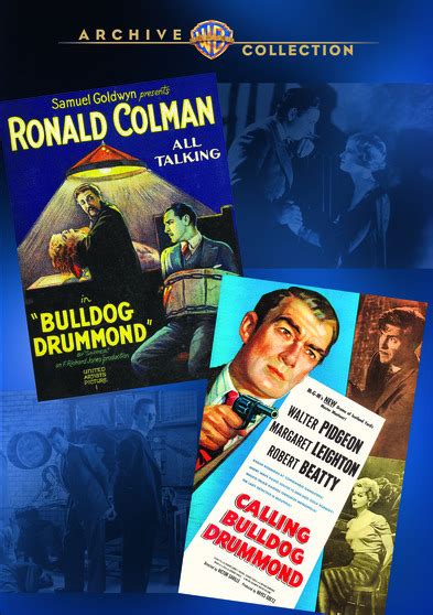 Bulldog Drummond Double Feature 888574388904 Dvds And Blu Rays