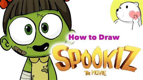 How To Draw Zizi Spookiz Youtube