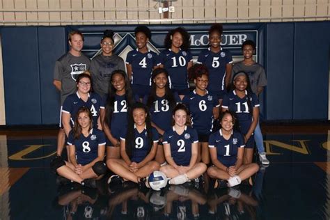 Mccluer North High School Girls Junior Varsity Volleyball Fall 2017