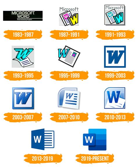 Microsoft Word Logo Histoire Signification De Lemblème