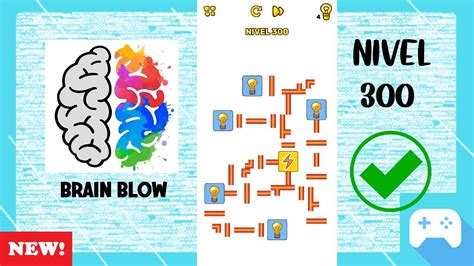 Games and puzzles that are intellectually challenging give your brain a workout. Brain Blow | Nivel 300 - Enciende todas las lámparas - YouTube