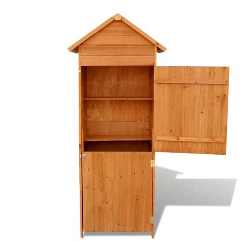 Outdoor Wooden Storage Cabinet Complete Storage Solution