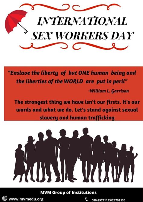 International Sex Workers Day Mvm Group Of Institutions