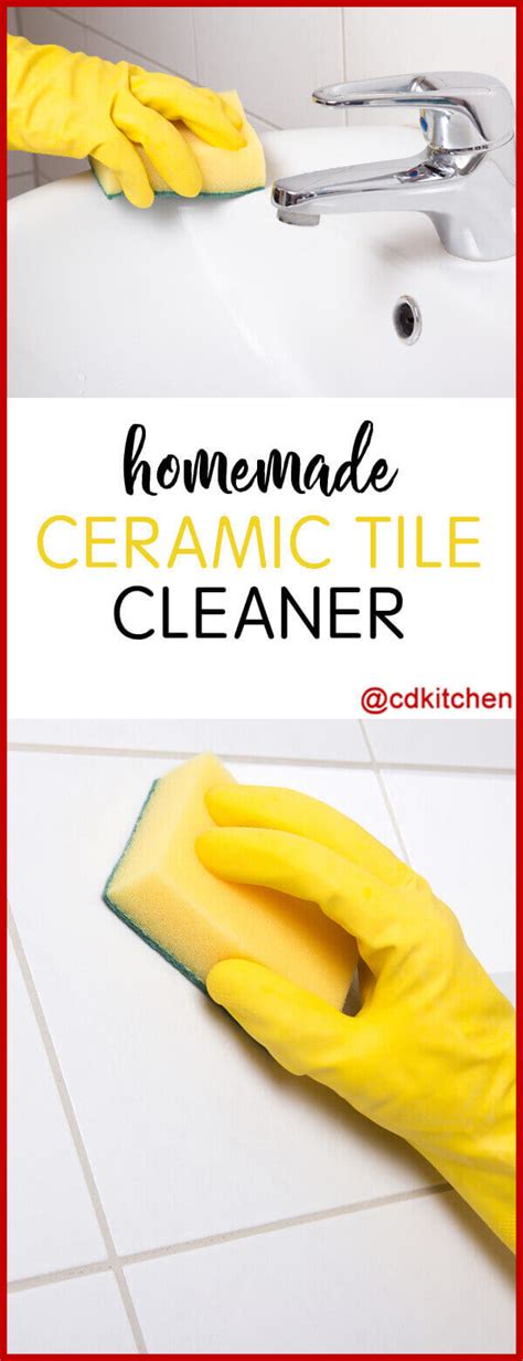 Homemade Ceramic Tile Cleaner Recipe Cdkitchen