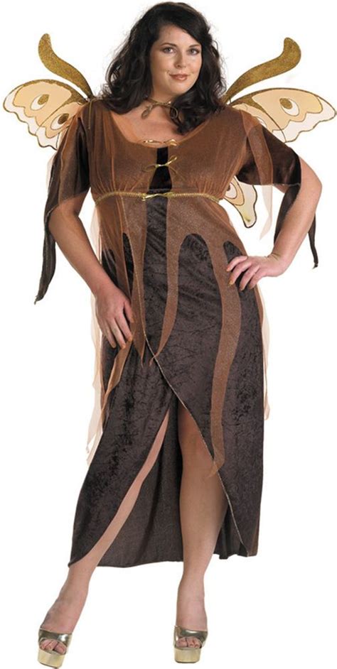 Morris Costumes Autumn Fairy Adult Costume Plus Size