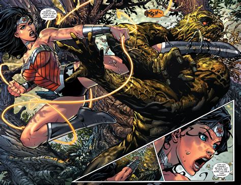 Wonder Woman Vs Swamp Thing Comicnewbies