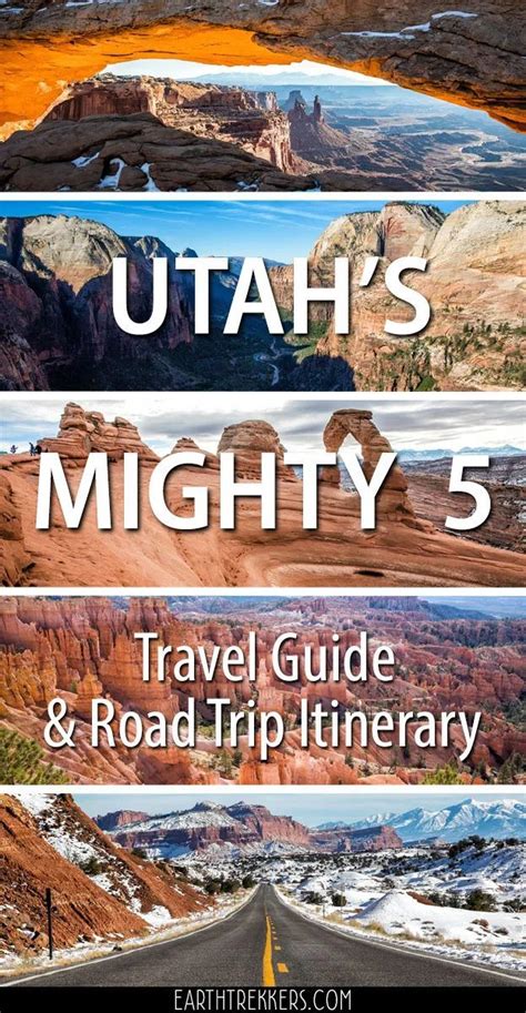 Utahs Mighty 5 Travel Guide And Road Trip Itinerary Utah Vacation
