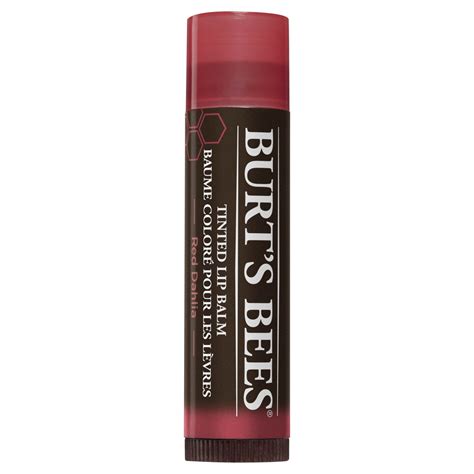 Burt S Bees Red Dahlia Tinted Lip Balm Shop Lip Balm And Treatments At H E B