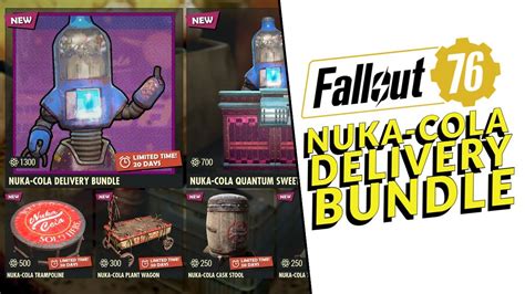 A T O M Shop Update Nuka Cola Delivery Bundle Youtube
