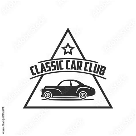 Triangle Classic Car Logo Stock Image And Royalty Free Vector Files