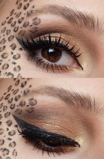 Pretty Leopard Makeup Adjusting Beauty Leopard Makeup Halloween
