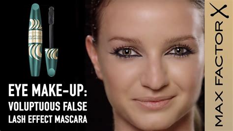Eye Make Up Tips Voluptuous False Lash Effect Mascara Max Factor Lash Bar Youtube