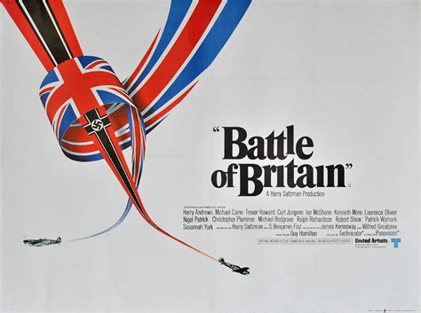 Fiskens Battle Of Britain Poster 1969