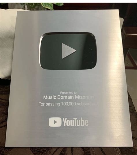 Are youtube silver play button awards now a joke? MDM Youtube channel chuan Silver Play Button (verification ...