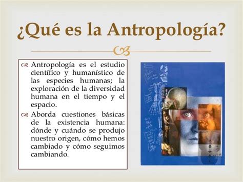 La Antropología Filosofía