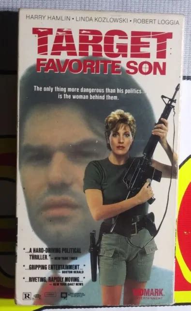 TARGET FAVORITE SON VHS Video Harry Hamlin Linda Kozlowski Rare CIA