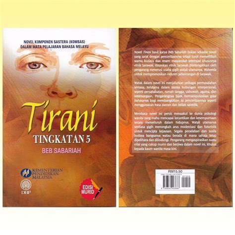 Buku Teks Komsas Tirani Tingkatan Novel Komponen Sastera Dalam Mata Pelajaran Bahasa Malaysia