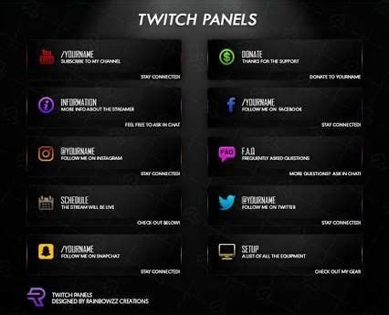 By continuing to browse the site, you are agreeing to our use of cookies. Image result for free twitch panels | Twitch, Paneling ...