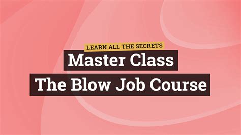 Blow Job Class Telegraph