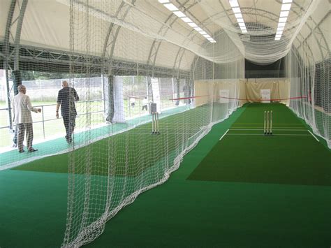 Installation Of Indoor Cricket Nets For Sports Halls