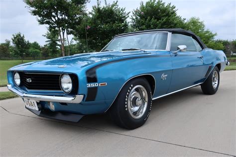 1969 Chevrolet Camaro Ss Convertible 4 Speed For Sale On Bat Auctions