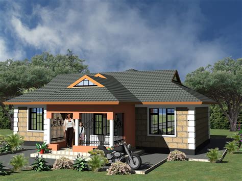 Today's featured house is a modern bungalow with two bedrooms. Two bedroom plan house |HPD Consult